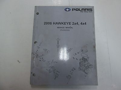 2006 polaris hawkeye 300 service manual