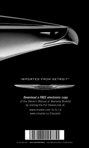 2012 chrysler 200 convertible owners manual
