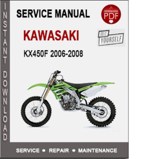 2013 kx450f service manual pdf