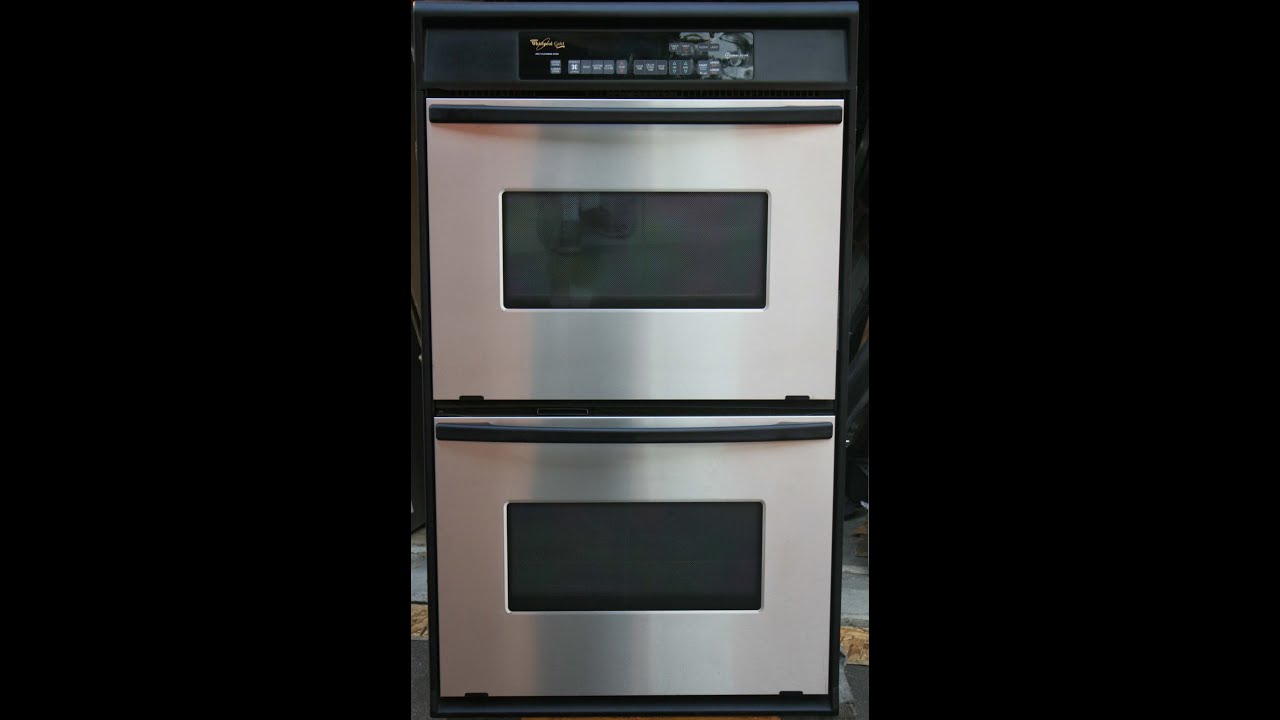 whirlpool gold series double oven manual