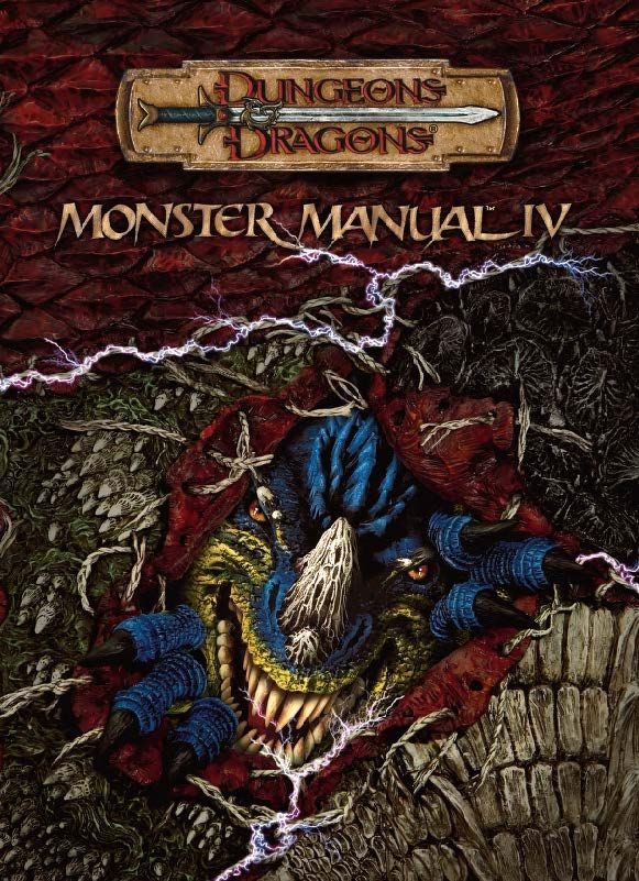 dungeons and dragons 2nd edition monster manual
