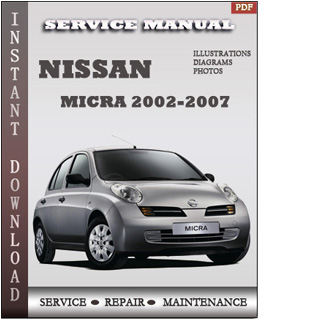 nissan micra workshop manual free download