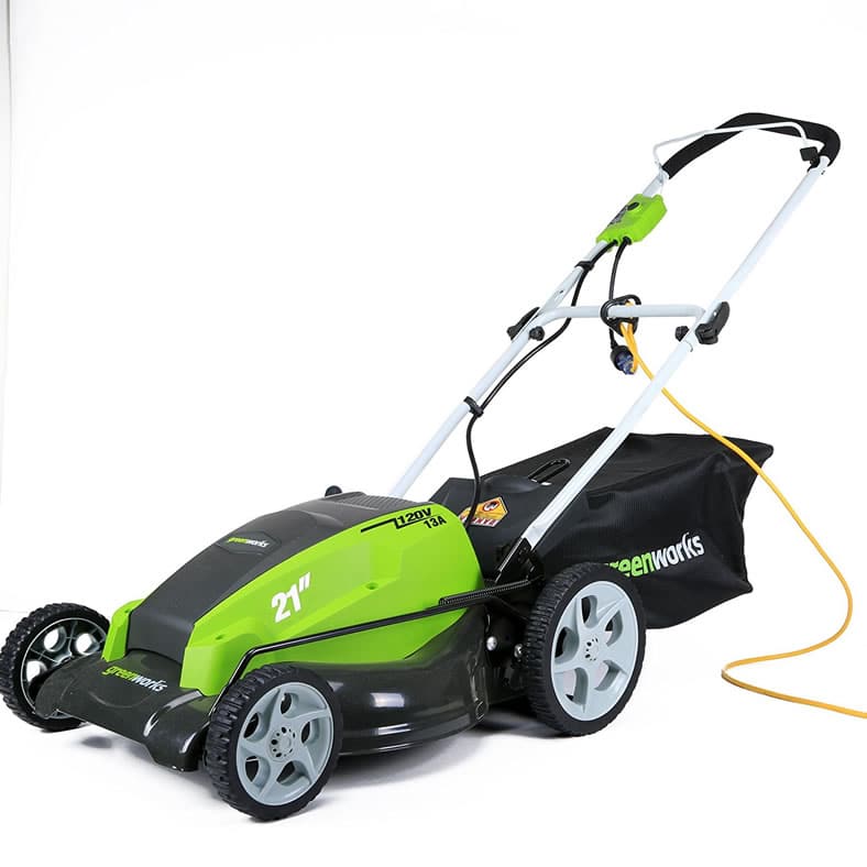 greenworks electric lawn mower manual