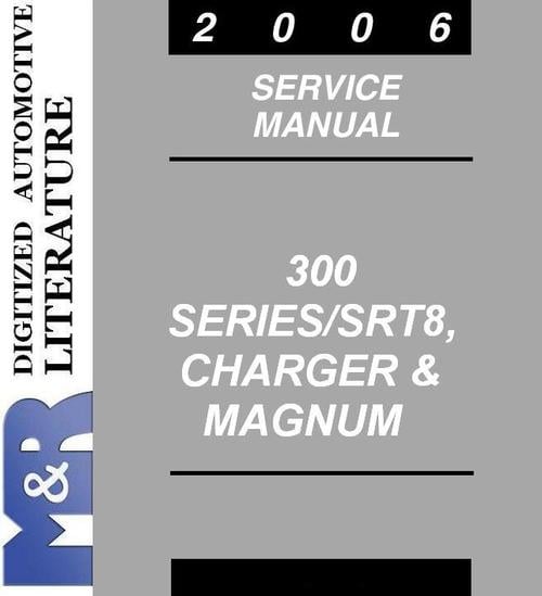 2006 dodge magnum service manual