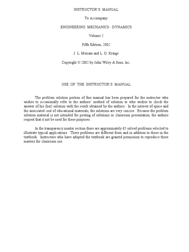 engineering mechanics dynamics 7th edition solution manual pdf