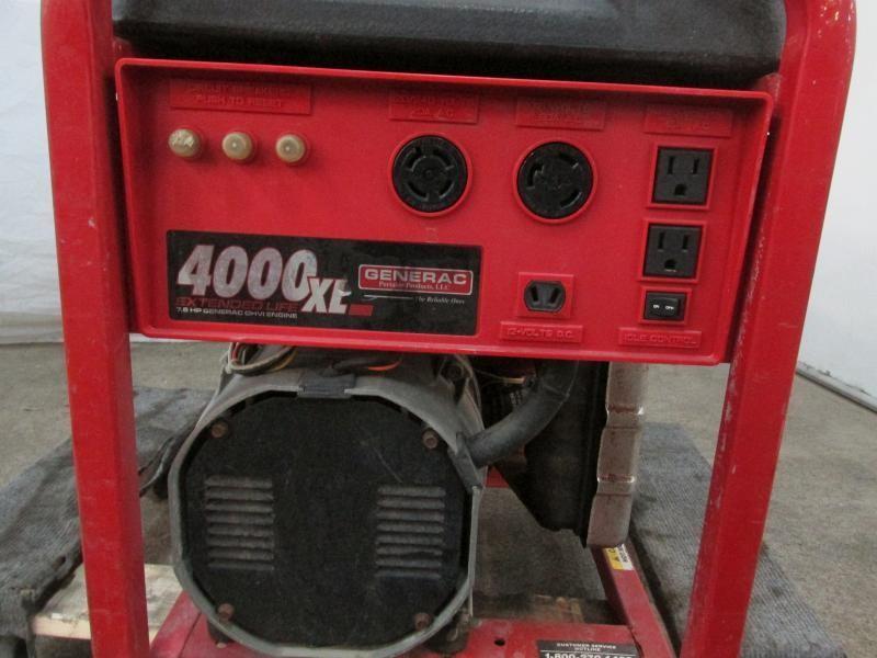 generac 4000xl generator parts manual