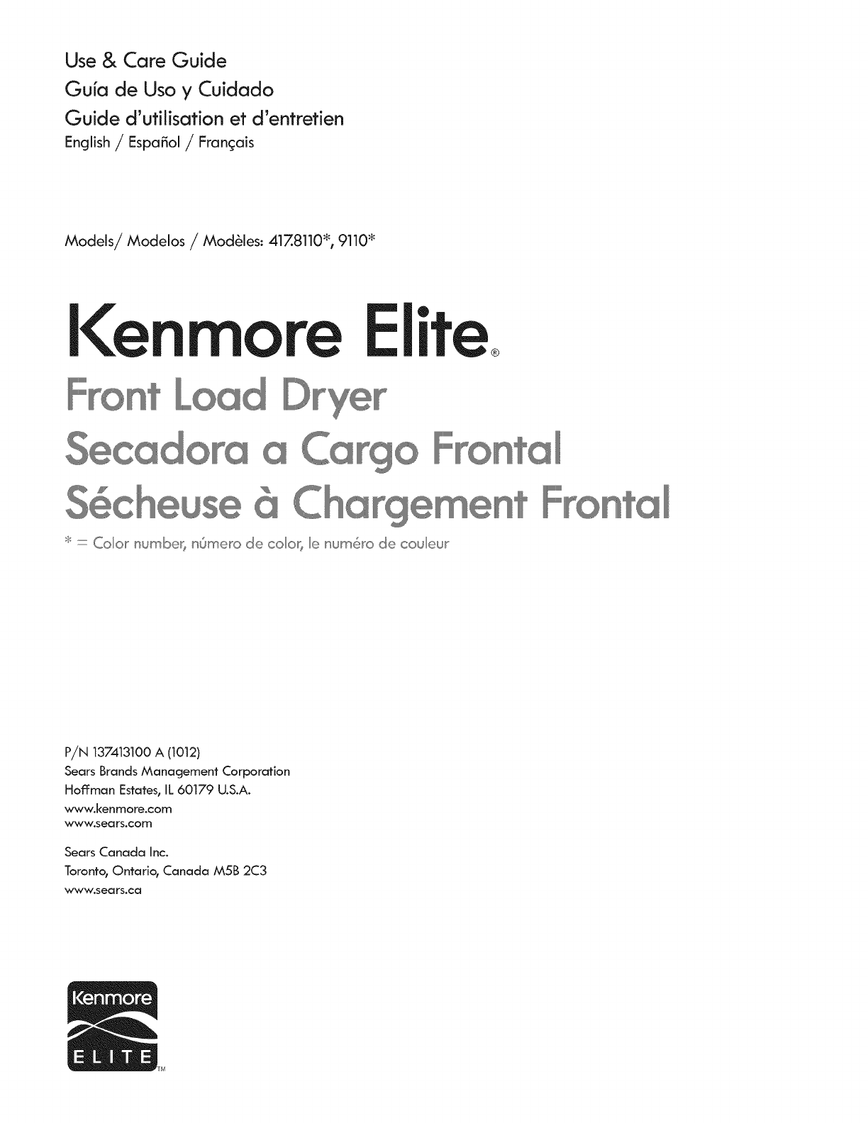 kenmore elite dryer manual troubleshooting