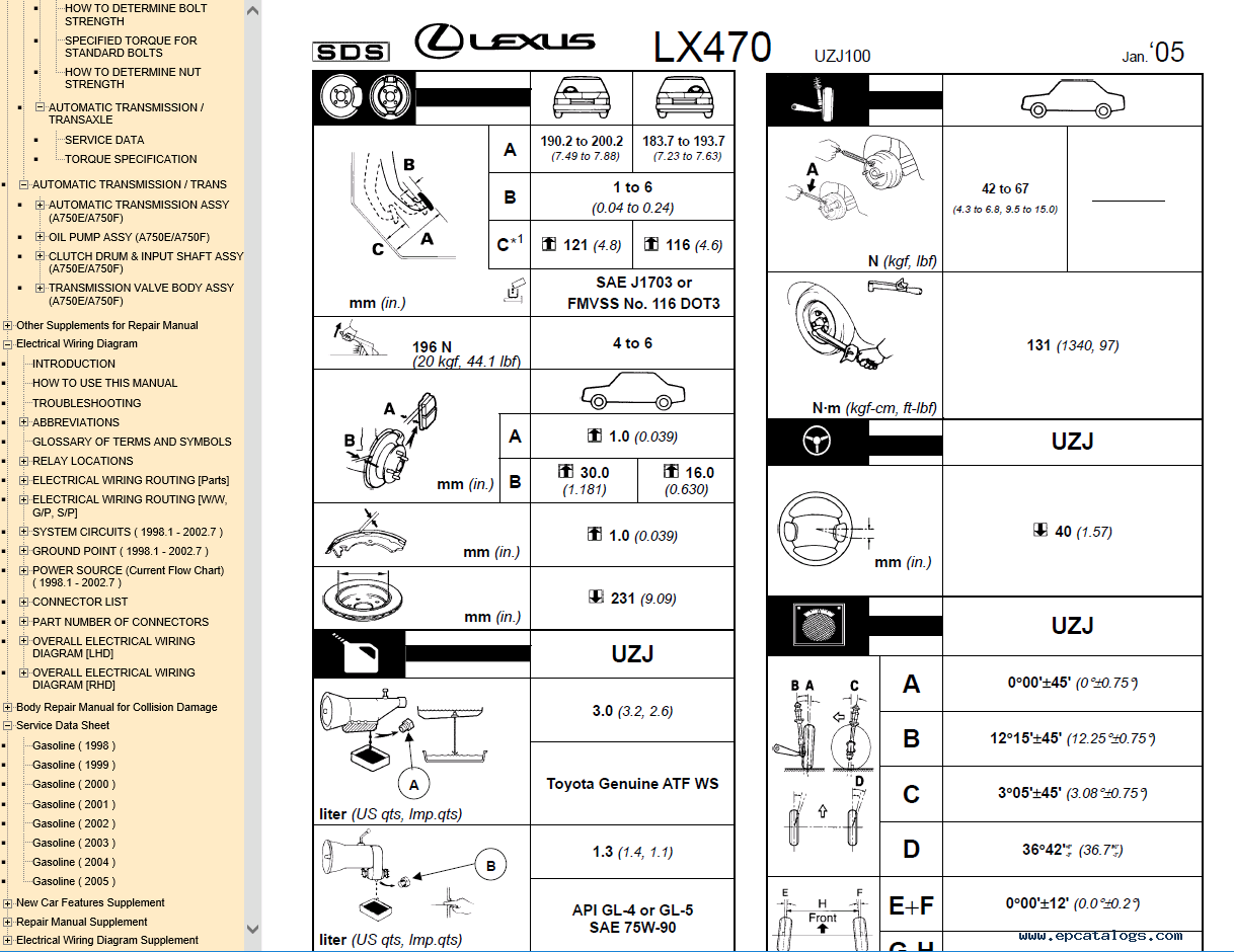 lexus gs300 repair manual pdf