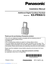 panasonic kx tgda20 user manual