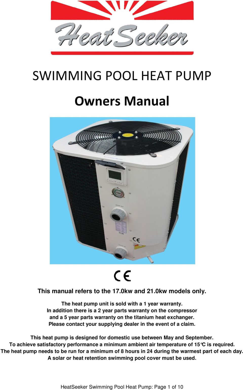 rheem heat pump manual pdf
