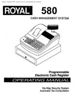 royal alpha 580 cash register manual