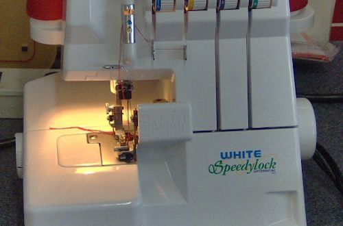 white speedylock serger 1600 manual