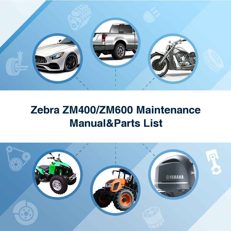 zebra zm400 service user manual